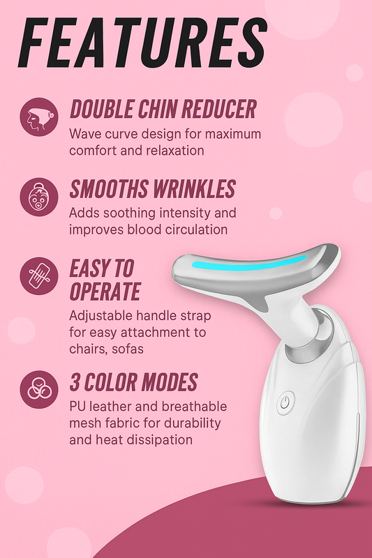 FAJIGlow LED Neck & Face Therapy Device